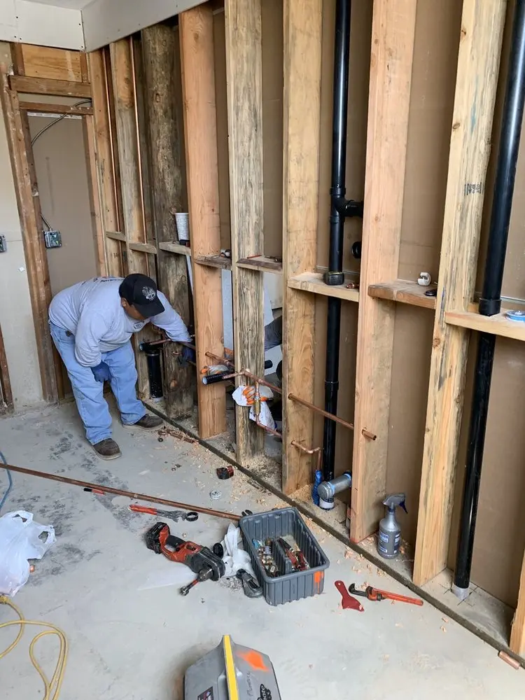 Commercial rough-in plumbing for Water Heater Replacement in Shippensburg